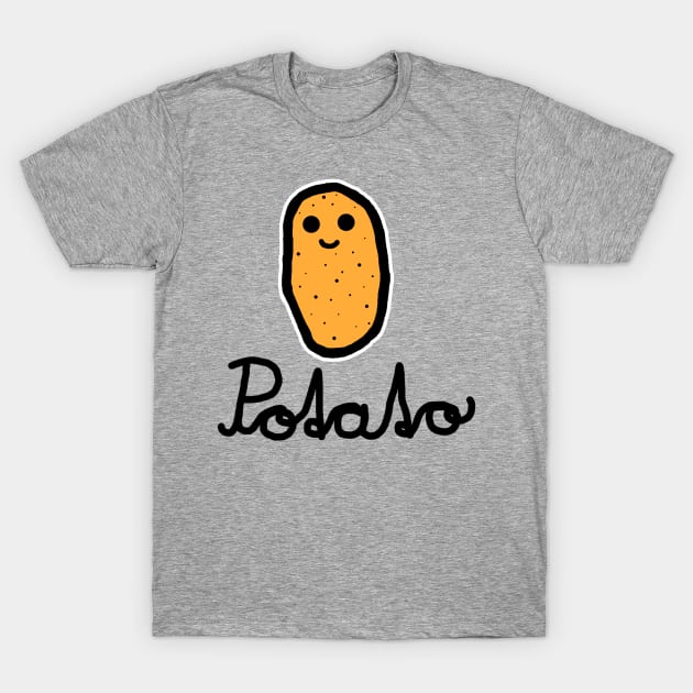 Potato T-Shirt by Graograman